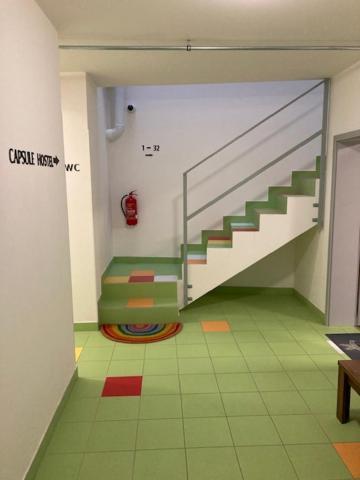 Capsule Andel Centre Spirit Hostel Prag