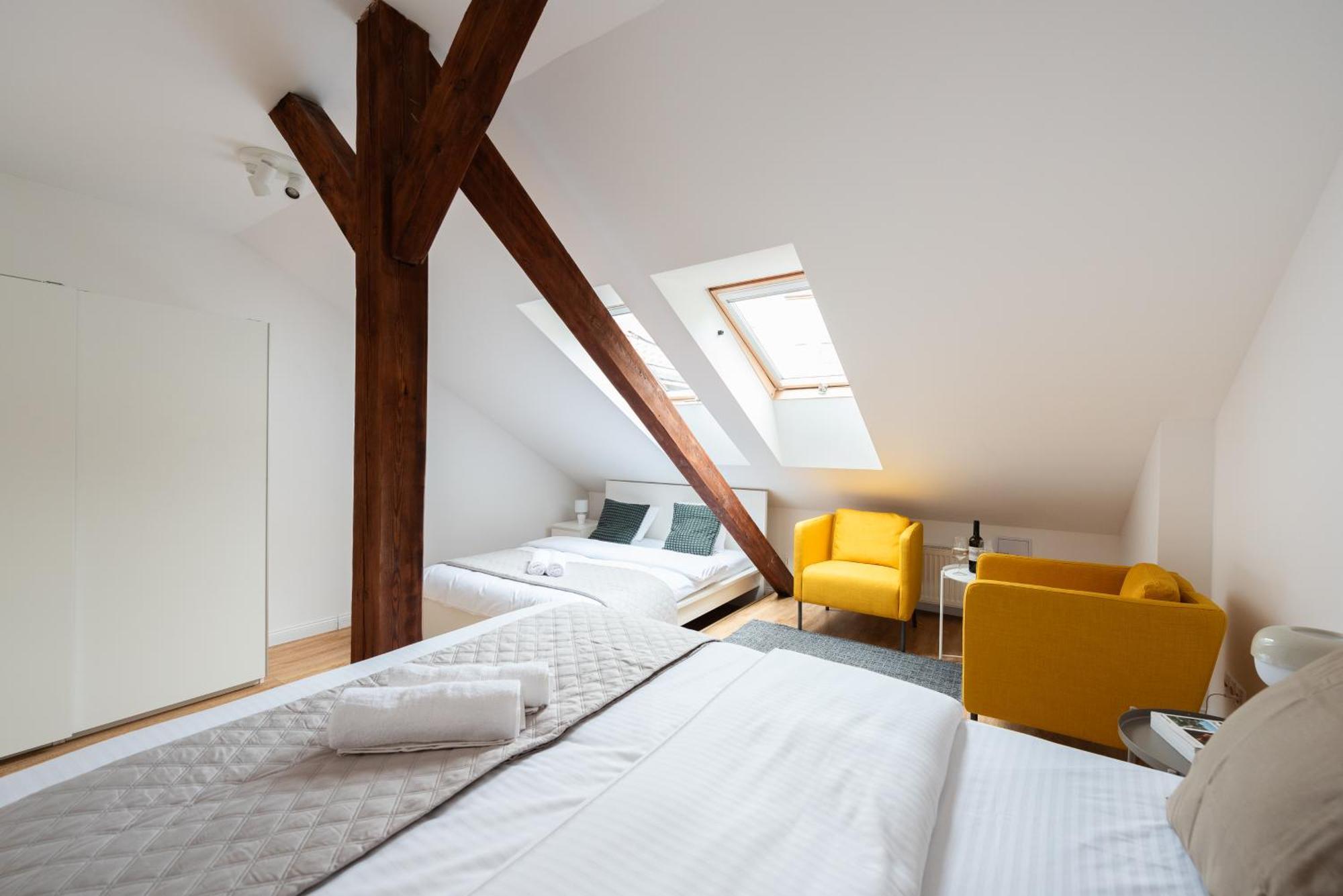 3-room With Beautiful View Apartamento Praga