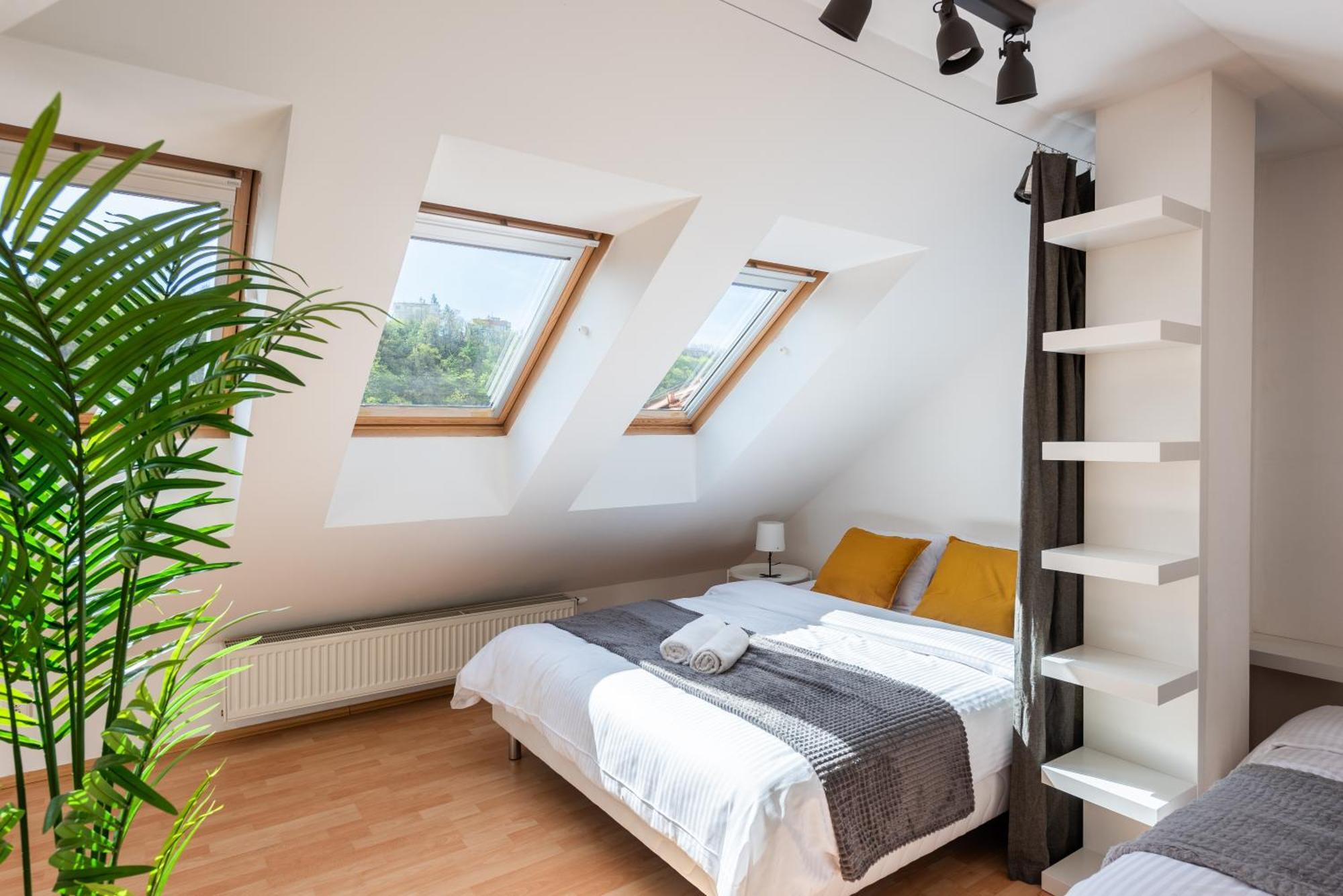 2-level With Large Balcony Prague