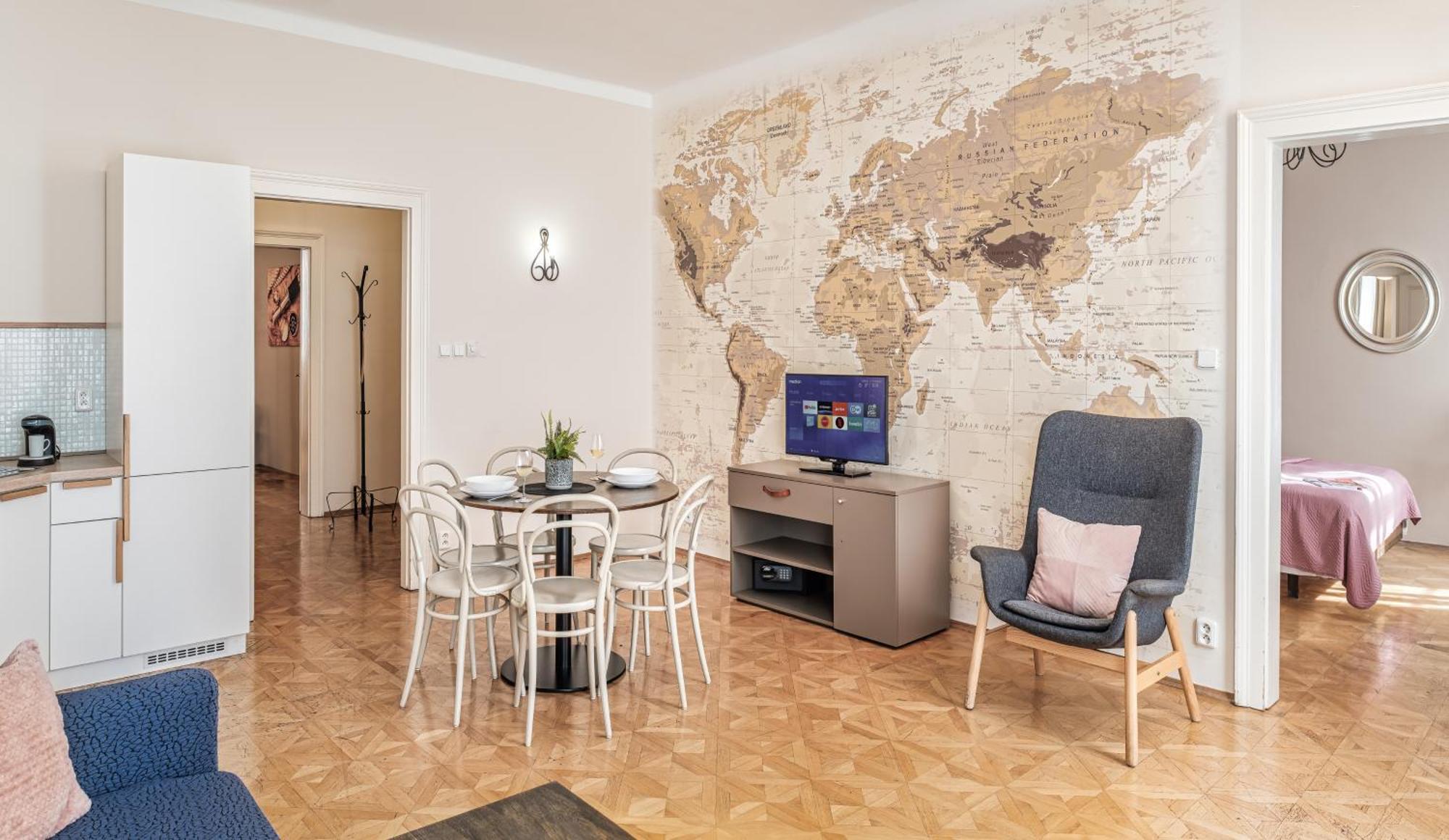6 Continents By Adrez Apartamento *