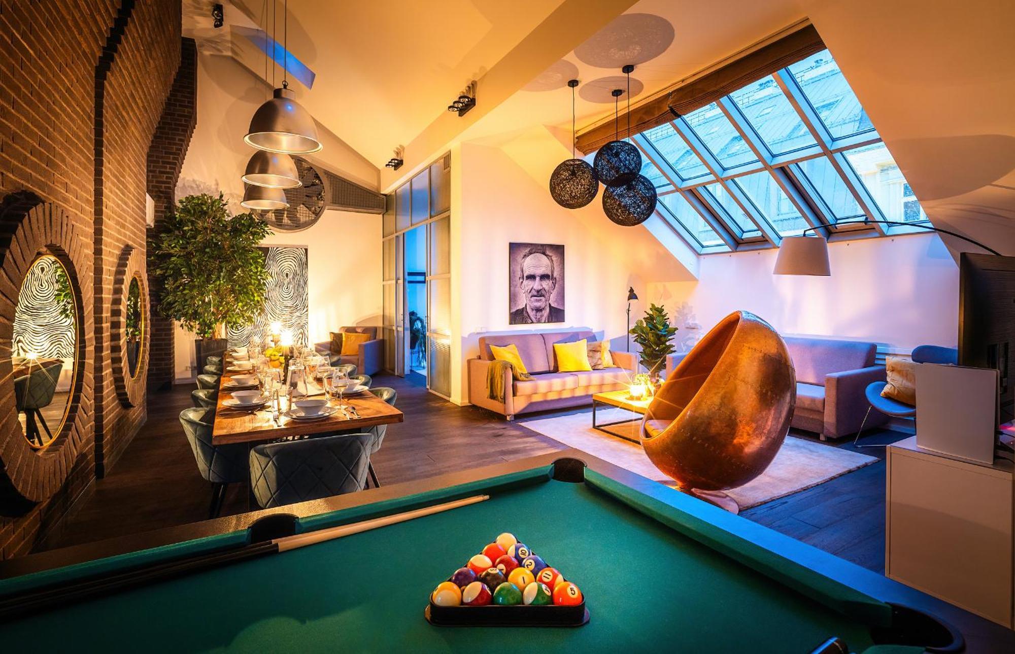 5br+2bath Old Town Loft Luxe Brickhouse, A/c * Prague