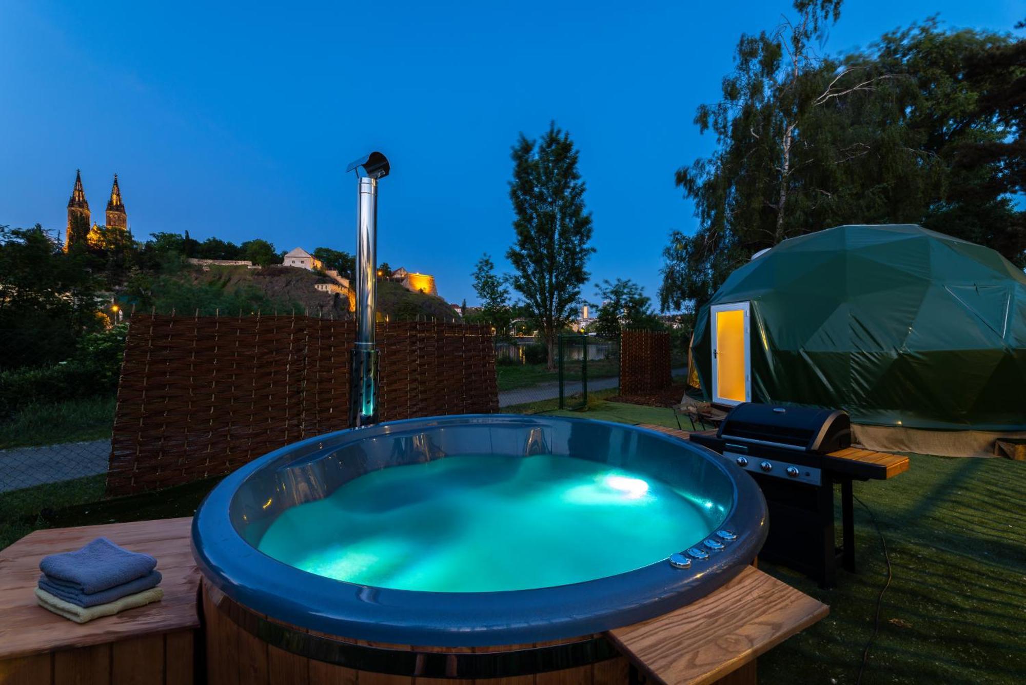 Glamping Escape To The Stars Under Skyline Lüks kamp alanı *