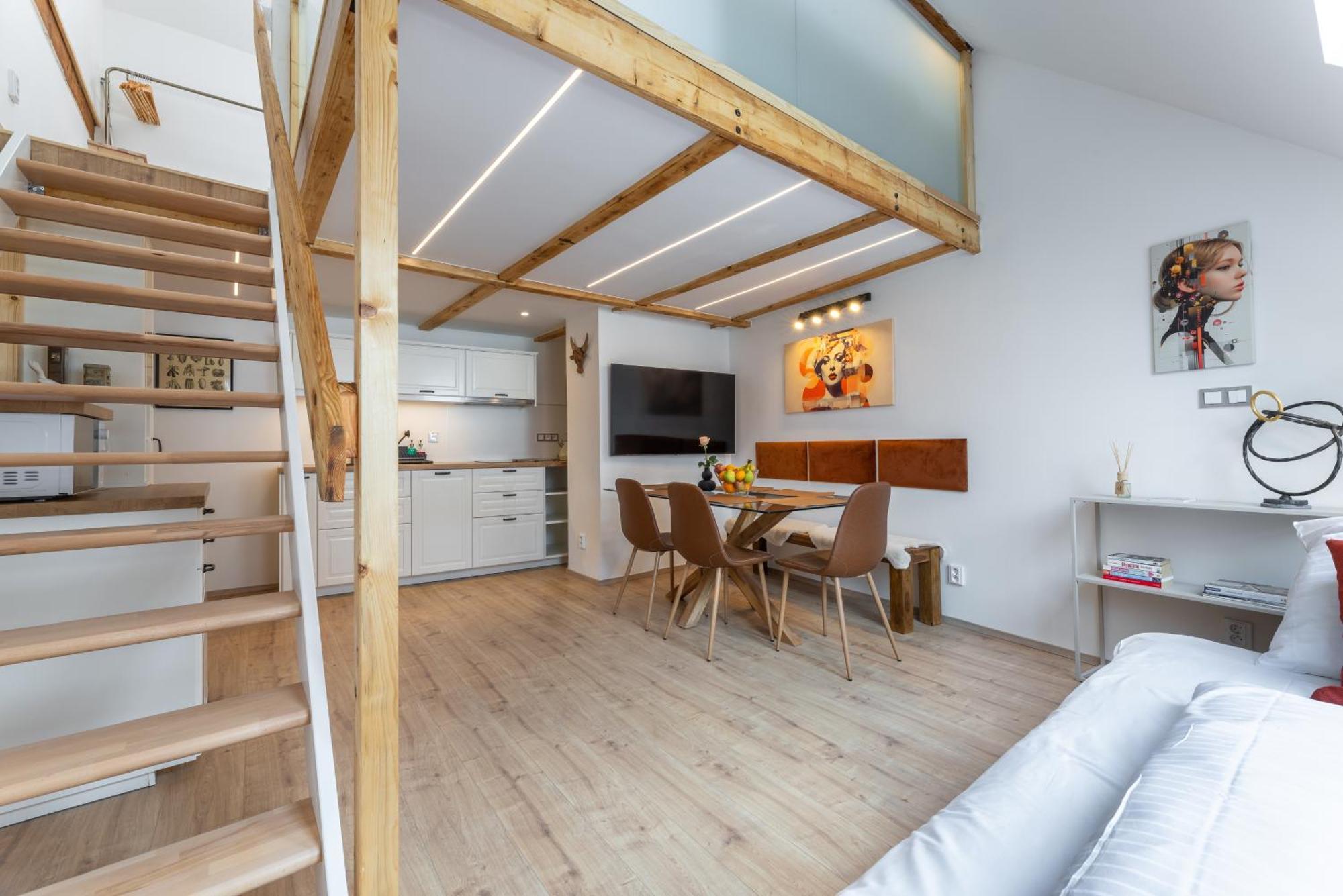 Classy Loft In The Center Of Daire *