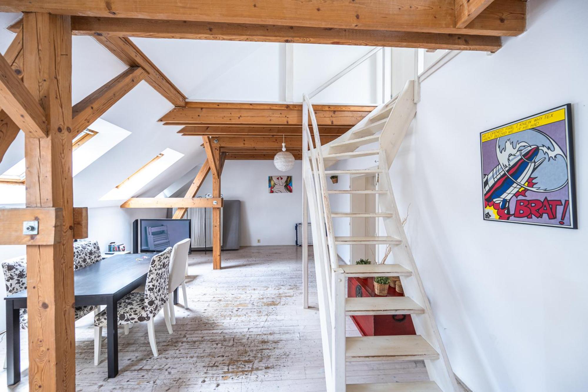Apartment Beautiful Loft In 3 Prague