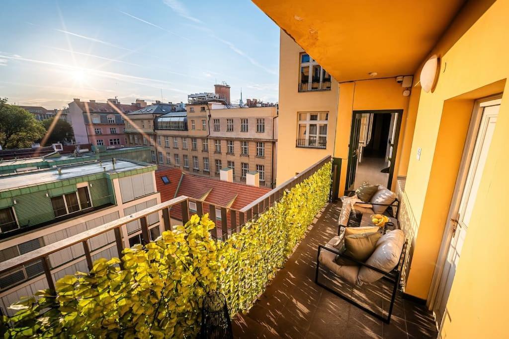 4br & 2,5bath Heritage Panorama With Terrace Apartment Prague