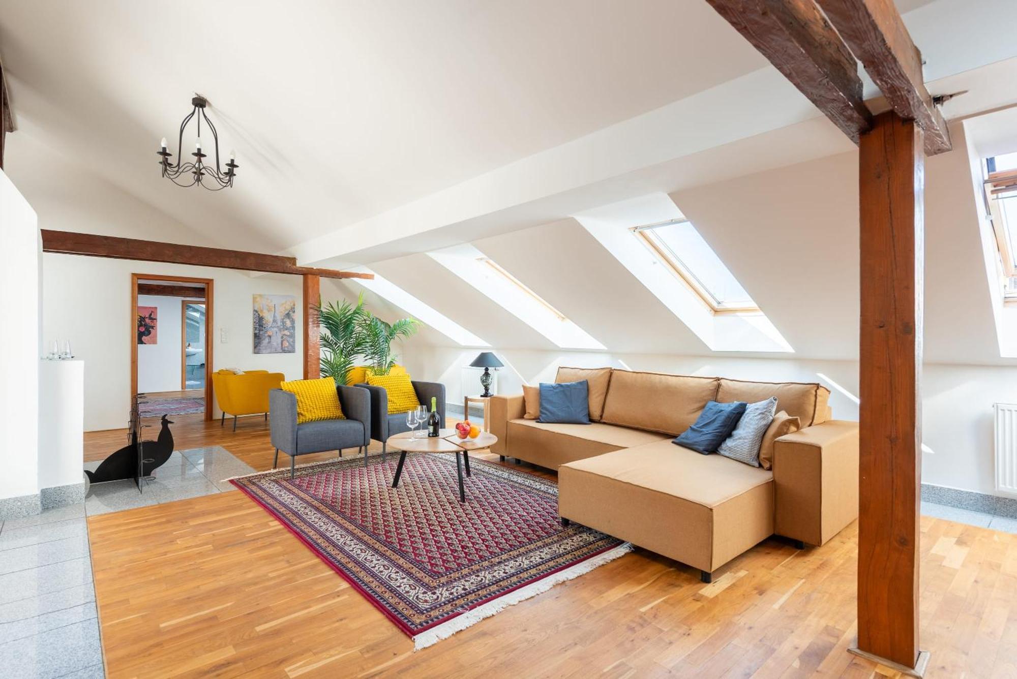 Spacious Near National Museum Apartment Prague