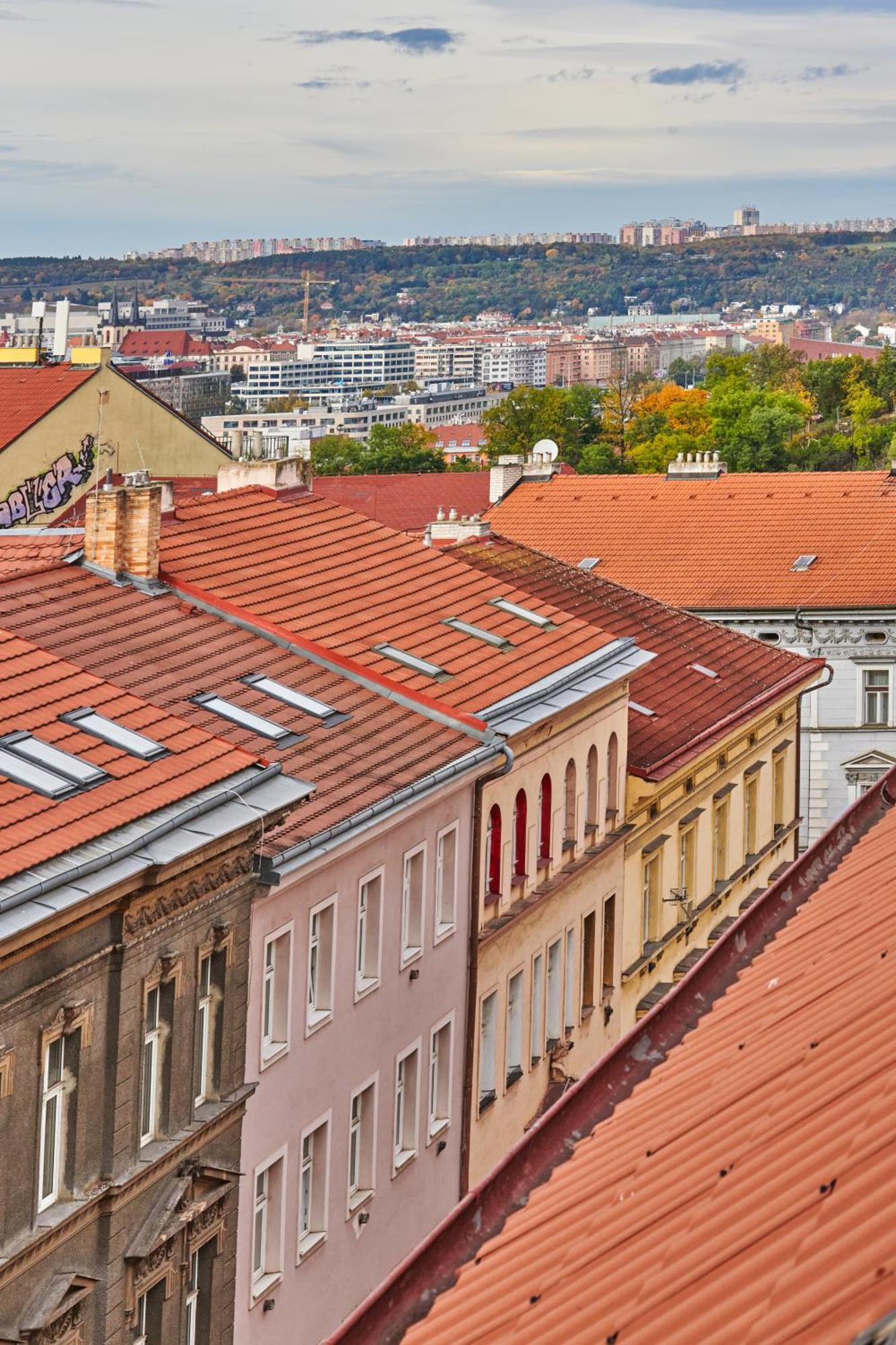 Stylish In Heart Of Zizkov Near Iconic Sites Daire