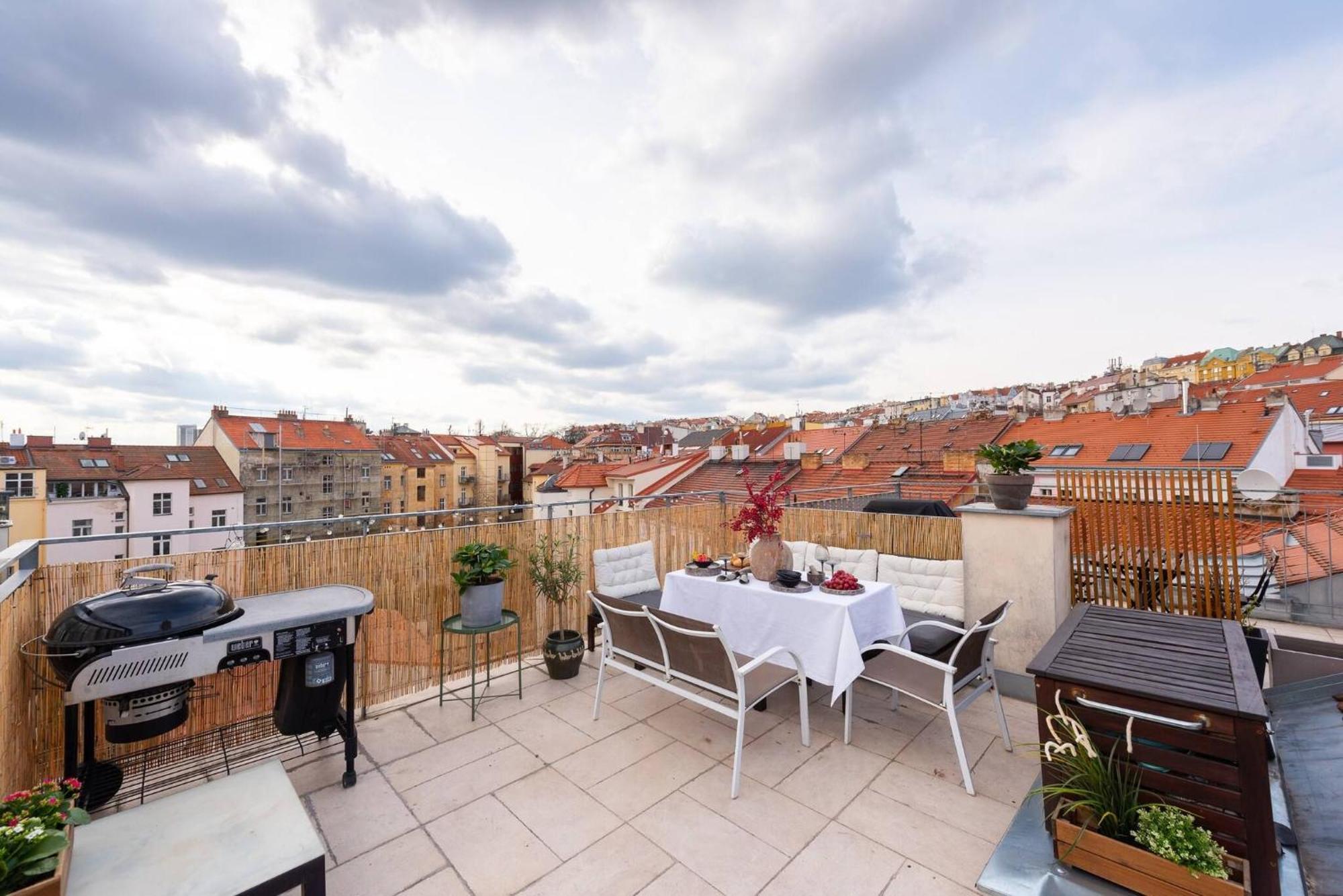 Charming In Vrsovice With Roof Terrace Prague