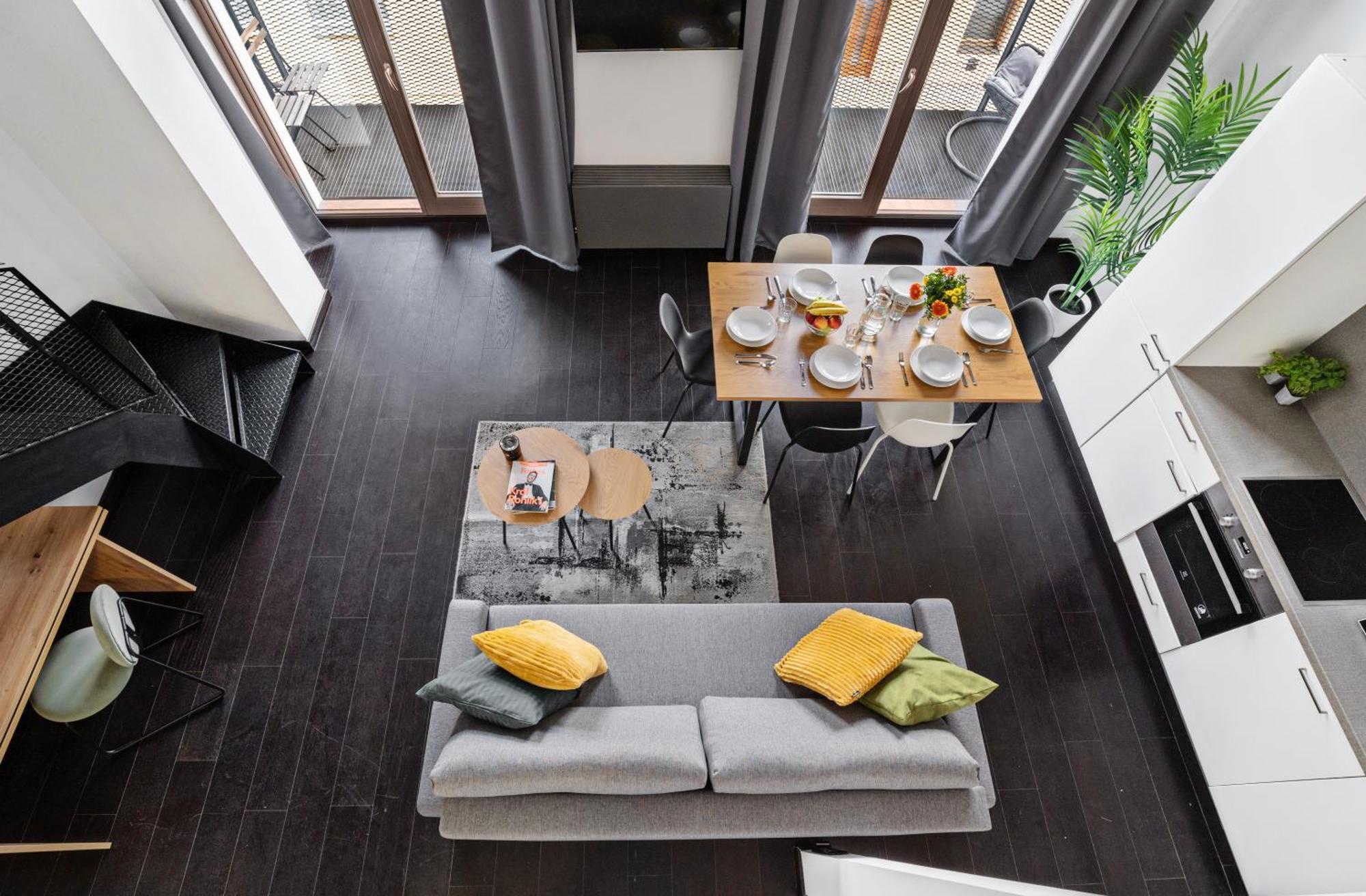 Modern Loft-apartments In Apartment Prague