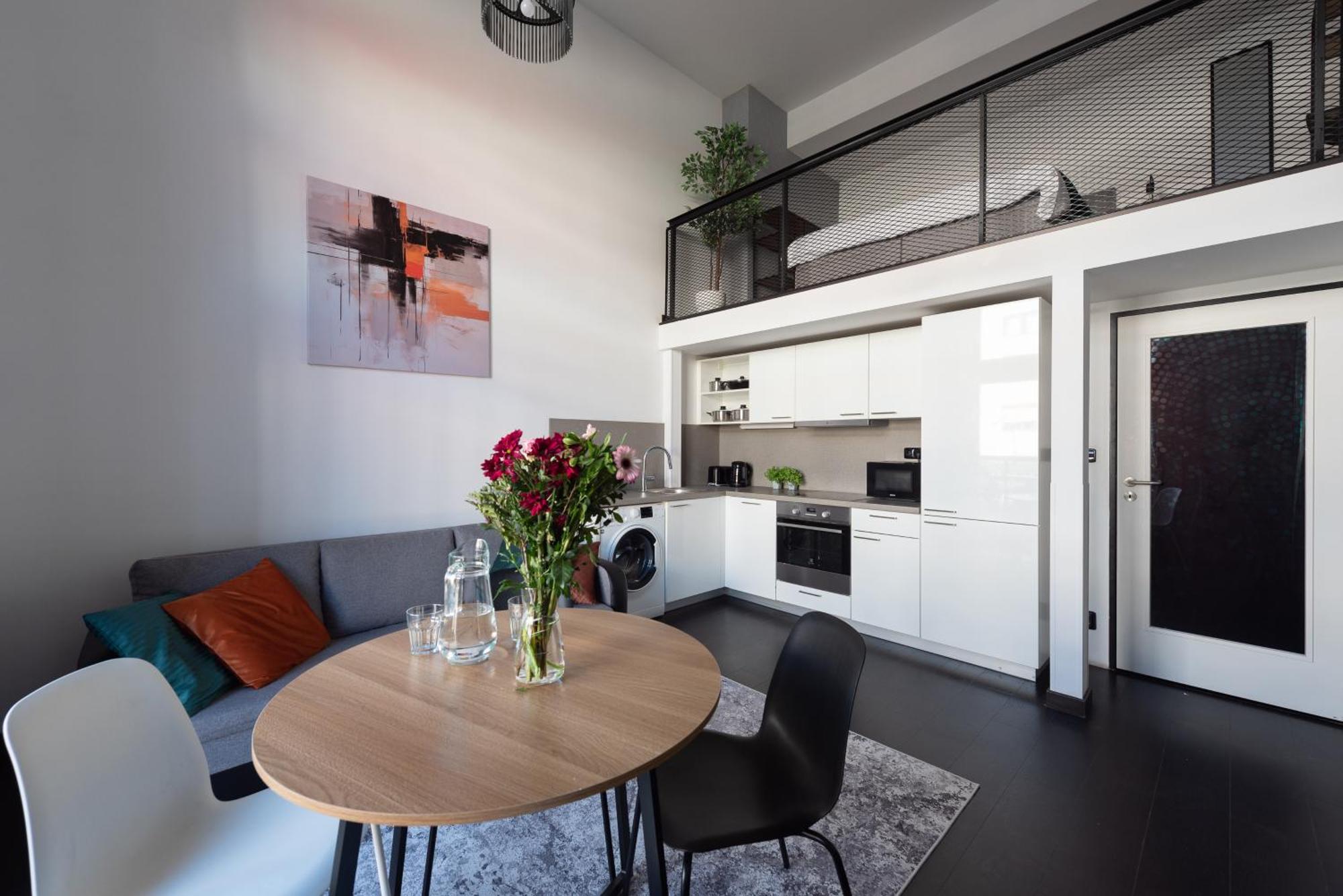 Loft Spacious In Apartment Prague